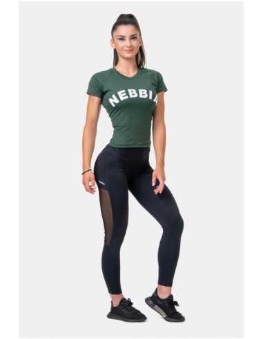 NEBBIA HIGH WAIST & MESH LEGGINGS 573