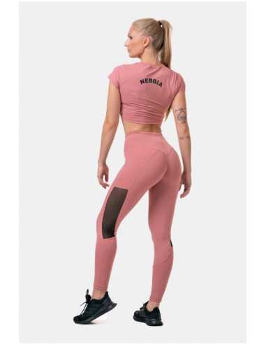 NEBBIA HIGH WAIST & MESH LEGGINGS 573