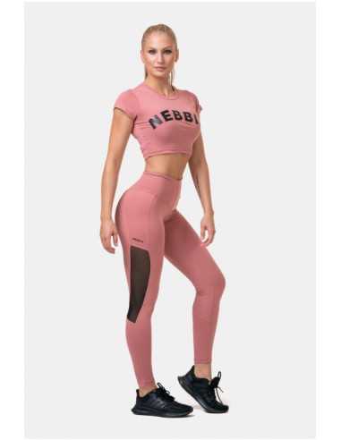 NEBBIA HIGH WAIST & MESH LEGGINGS 573