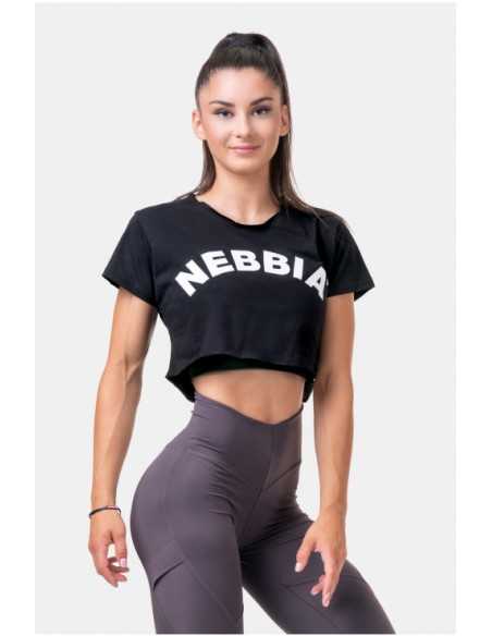 NEBBIA LOOSE FIT & SPORTY CROP TOP 583