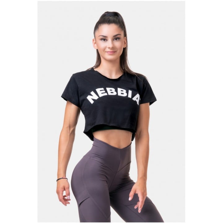 NEBBIA LOOSE FIT & SPORTY CROP TOP 583