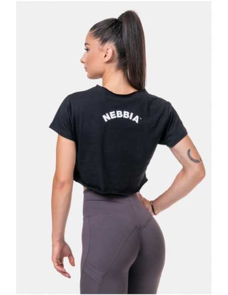NEBBIA LOOSE FIT & SPORTY CROP TOP 583