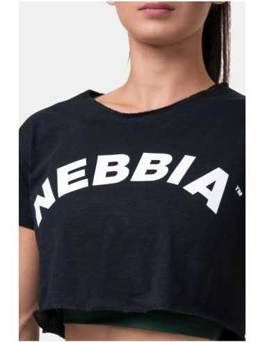 NEBBIA LOOSE FIT & SPORTY CROP TOP 583