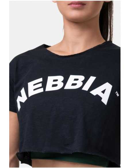 NEBBIA LOOSE FIT & SPORTY CROP TOP 583