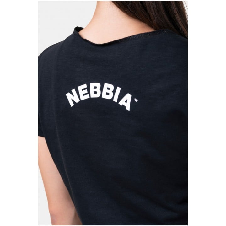 NEBBIA LOOSE FIT & SPORTY CROP TOP 583