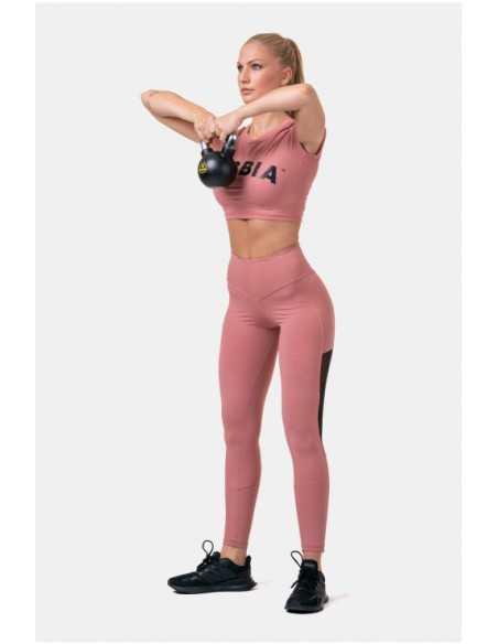 NEBBIA Short Sleeve Sporty Crop Top 584