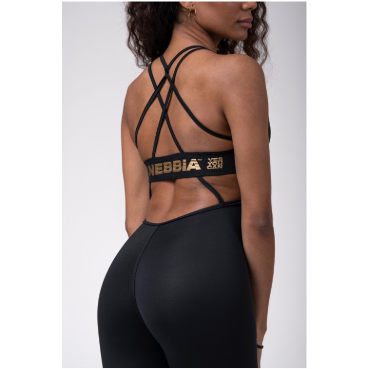 NEBBIA INTENSE GOLDEN JUMPSUIT 595