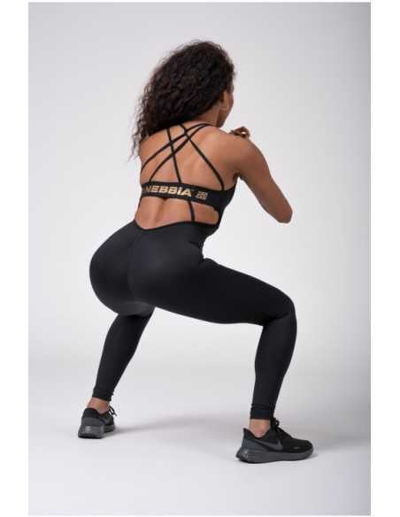 NEBBIA INTENSE GOLDEN JUMPSUIT 595