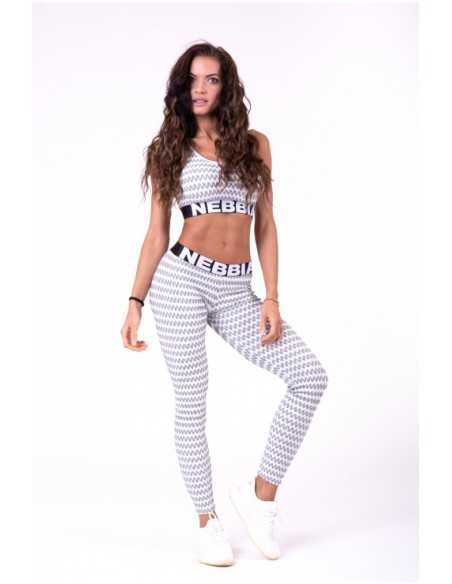 NEBBIA BOHO STYLE 3D PATTERN LEGGINGS 658