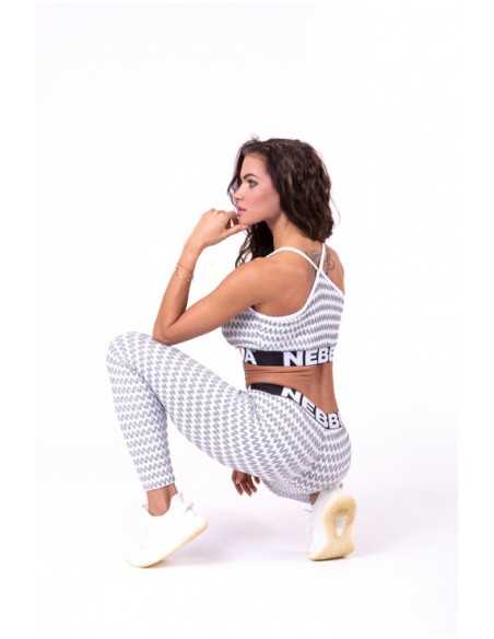 NEBBIA BOHO STYLE 3D PATTERN LEGGINGS 658