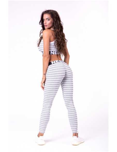 NEBBIA BOHO STYLE 3D PATTERN LEGGINGS 658
