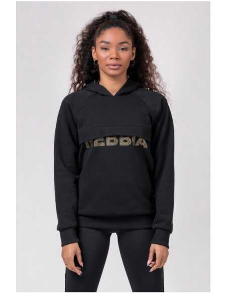 NEBBIA LONG HOODIE “INTENSE FOCUS” 825