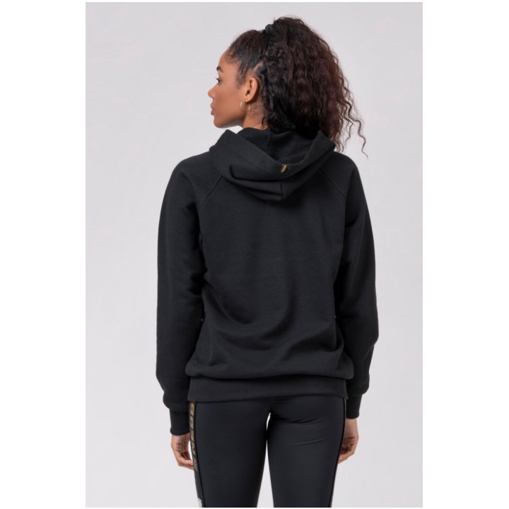 NEBBIA LONG HOODIE “INTENSE FOCUS” 825
