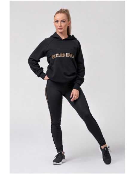 NEBBIA LONG HOODIE “INTENSE FOCUS” 825