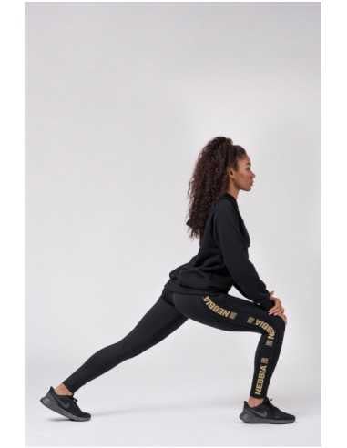 NEBBIA LONG HOODIE “INTENSE FOCUS” 825