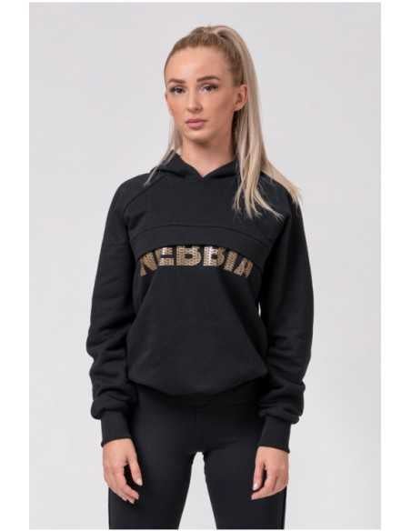 NEBBIA LONG HOODIE “INTENSE FOCUS” 825