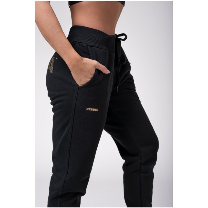 NEBBIA SWEATPANTS GOLD CLASSIC 826