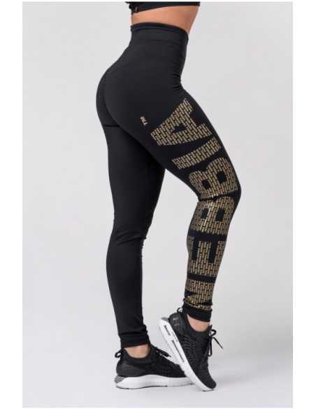 NEBBIA GOLD NEBBIA PRINT LEGGINGS 827