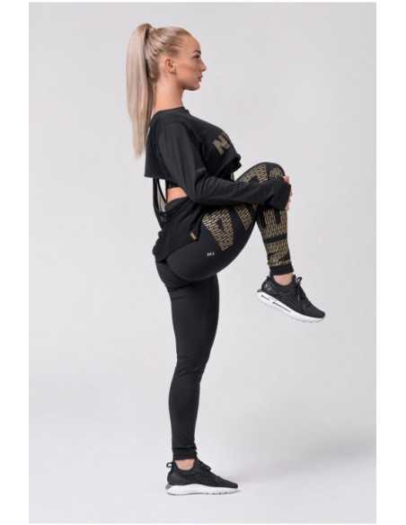 NEBBIA GOLD NEBBIA PRINT LEGGINGS 827