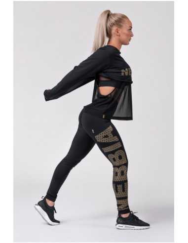 NEBBIA GOLD NEBBIA PRINT LEGGINGS 827