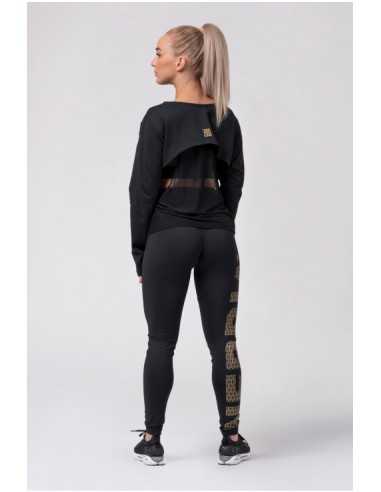 NEBBIA GOLD NEBBIA PRINT LEGGINGS 827