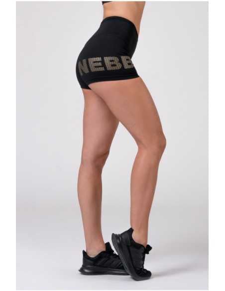 NEBBIA GOLD NEBBIA PRINT SHORTS 828