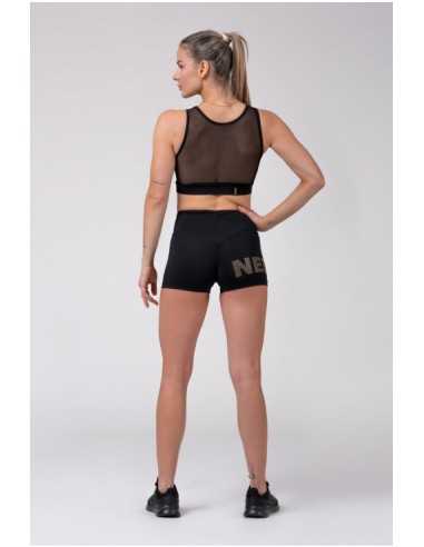 NEBBIA GOLD NEBBIA PRINT SHORTS 828
