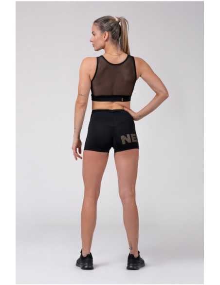 NEBBIA GOLD NEBBIA PRINT SHORTS 828