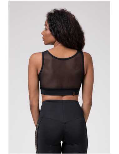 NEBBIA GOLD MESH MINI TOP 830