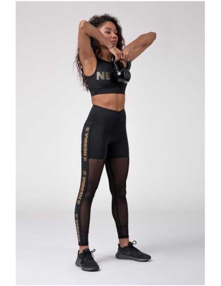 NEBBIA GOLD MESH MINI TOP 830