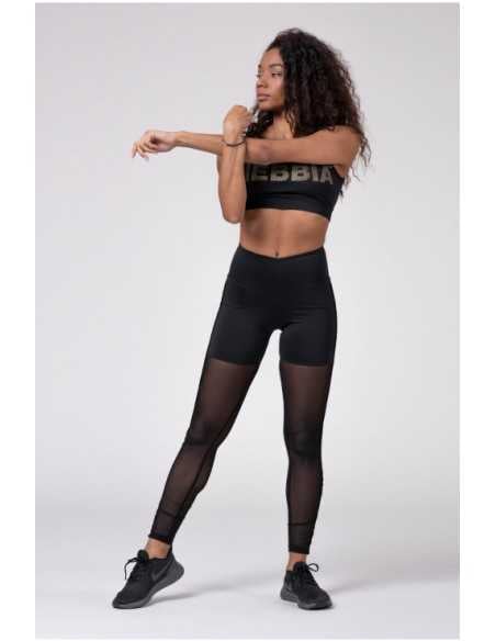 NEBBIA GOLD MESH MINI TOP 830