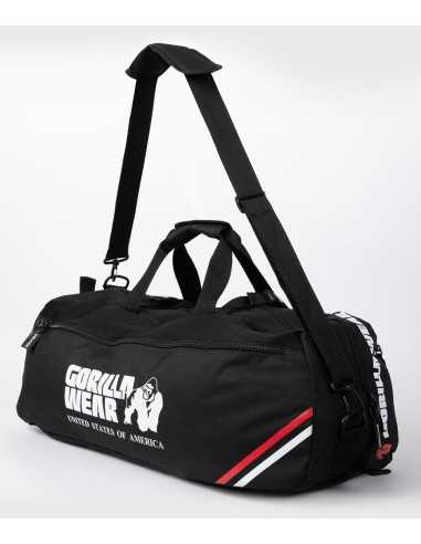 Norris Hybrid Gym Bag/Backpack - Black