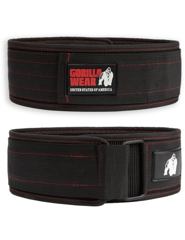Gorilla Wear 4 Inch Nylon Lifting Belt