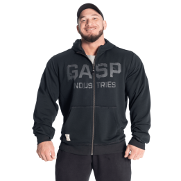 GASP Layered Hood: Men's Cotton Blend Gym Hoodie