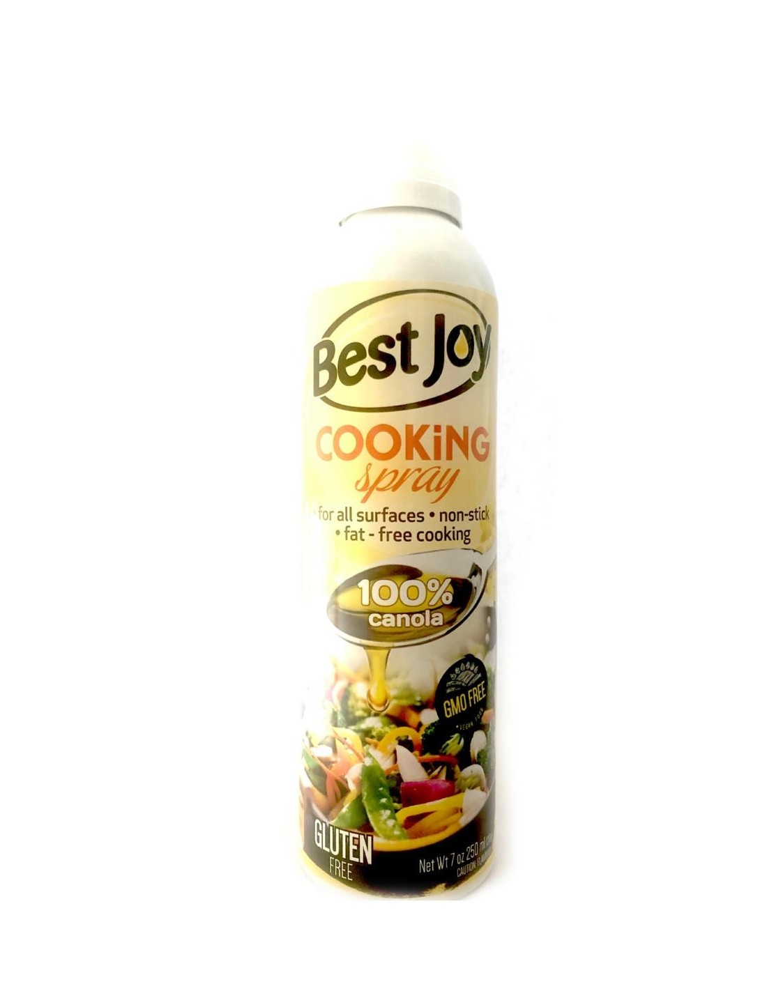 BEST JOY, Aérosol de cuisson 100% huile de noix de coco, Sans Calories &  Gluten, Antiadhésif