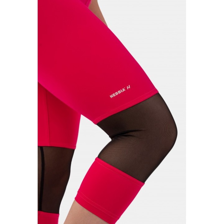 High-waist ¾ length sporty leggings