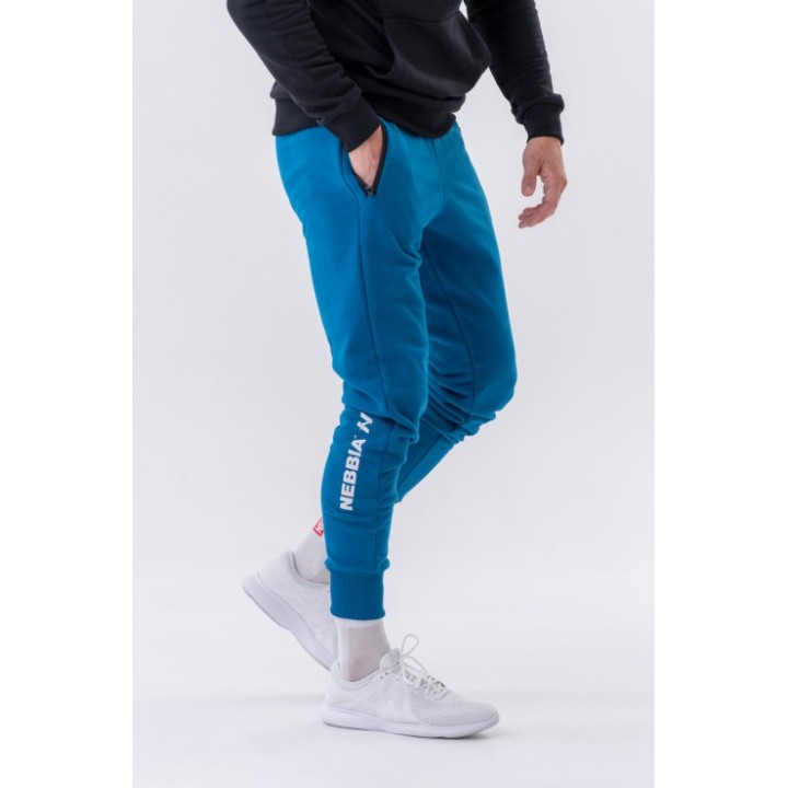 Slim sweatpants with zip pockets "Re-gain"