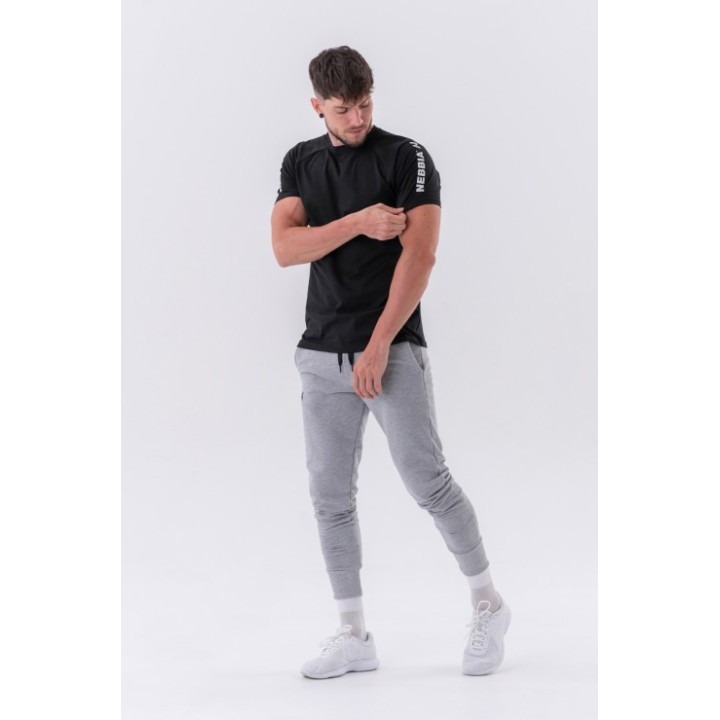 Slim sweatpants with side pockets “Reset”