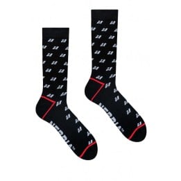 Nebbia n-pattern knee-high socks