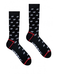 Nebbia N-pattern Knee-high Socks
