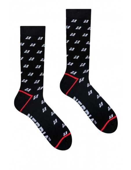 Nebbia N-pattern Knee-high Socks