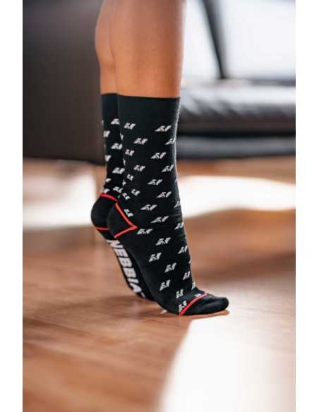 Nebbia N-pattern Knee-high Socks
