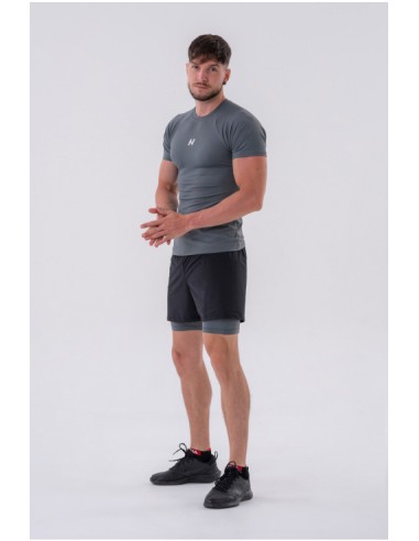 Double-layer Shorts With Smart Pockets