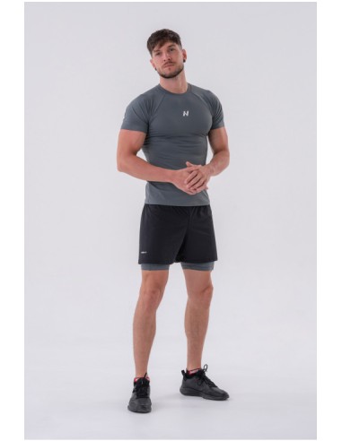 Double-layer Shorts With Smart Pockets