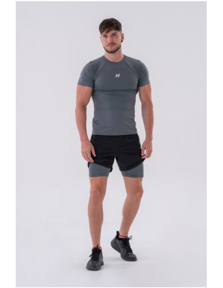 Double-layer Shorts With Smart Pockets