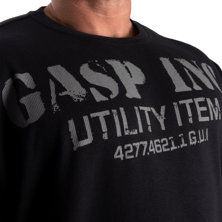 Thermal Gym Shirt Deep Forest GASP: Oversized Fit