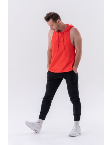 Fitness Tank Top With A Hoodie