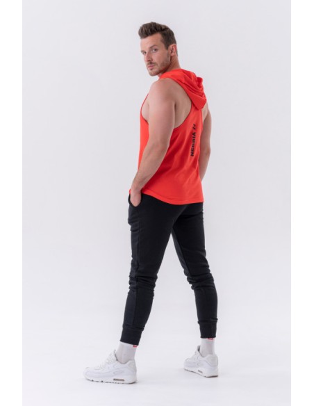 Fitness Tank Top With A Hoodie