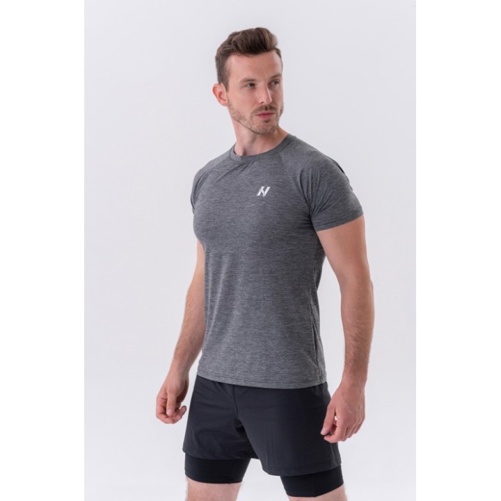 Lightweight sporty t-shirt “grey”