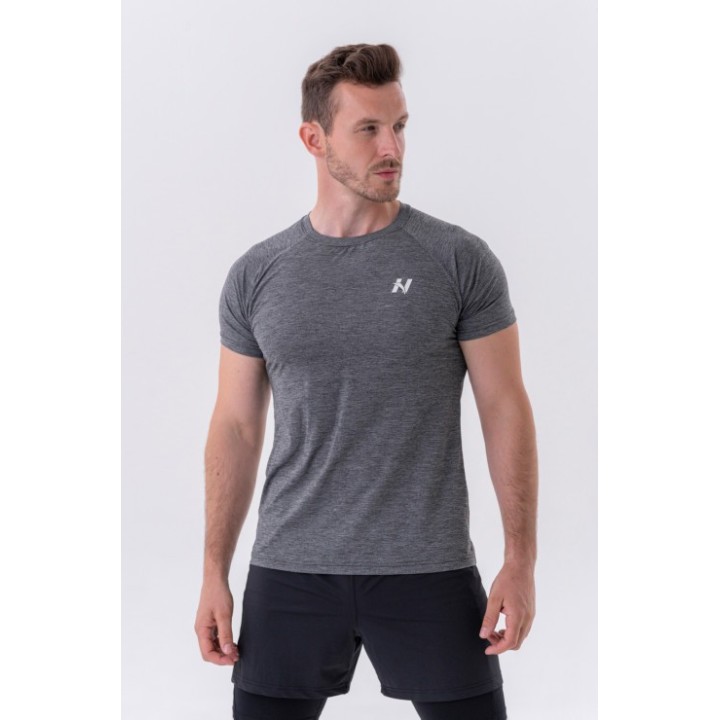 Lightweight sporty t-shirt “grey”